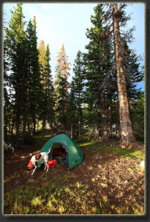 Mutt Lake - Jeff Lake - Deep Lake in the Snowy Range, Wyoming