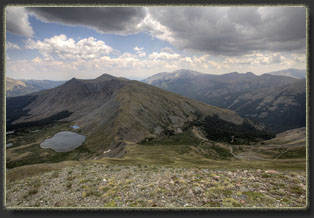 Ptarmigan Lake and Jones Mountain, Colorado