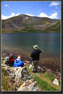 Ptarmigan Lake and Jones Mountain, Colorado