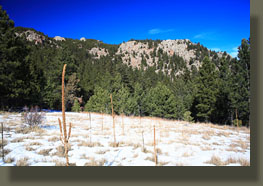 Eastern flank of Sheep Mt from the Round Mt Trail