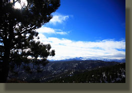 Longs Peak from near Sheep Mt summit