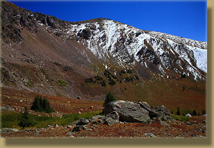 Southwest face of Clark Peak