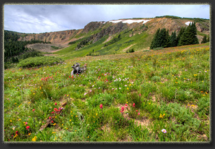 Second Creek trail near Berthoud Pass, Colorado