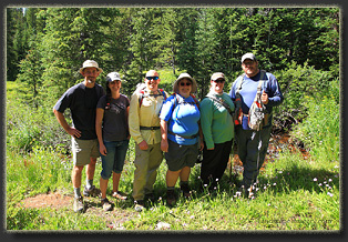 Second Creek trail near Berthoud Pass, Colorado