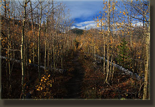 Stormy Peaks trail, Colorado
