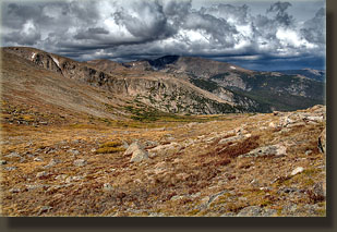 Stormy Peaks trail, Colorado