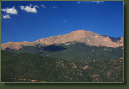 Pikes Peak from Waldo Canyon Trail