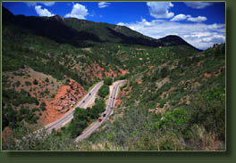 Highway 24 from Waldo Canyon Trail