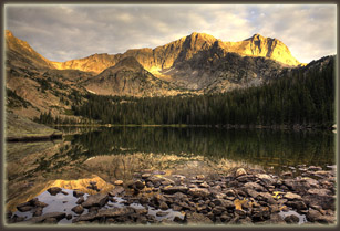 Thunder Lake, early morning
